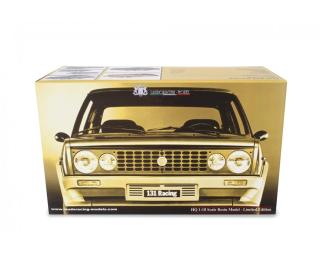 Fiat 131 Racing 2000 TC 1978 Arancione Laudoracing 1:18 Resinemodell (Türen, Motorhaube... nicht zu öffnen!)